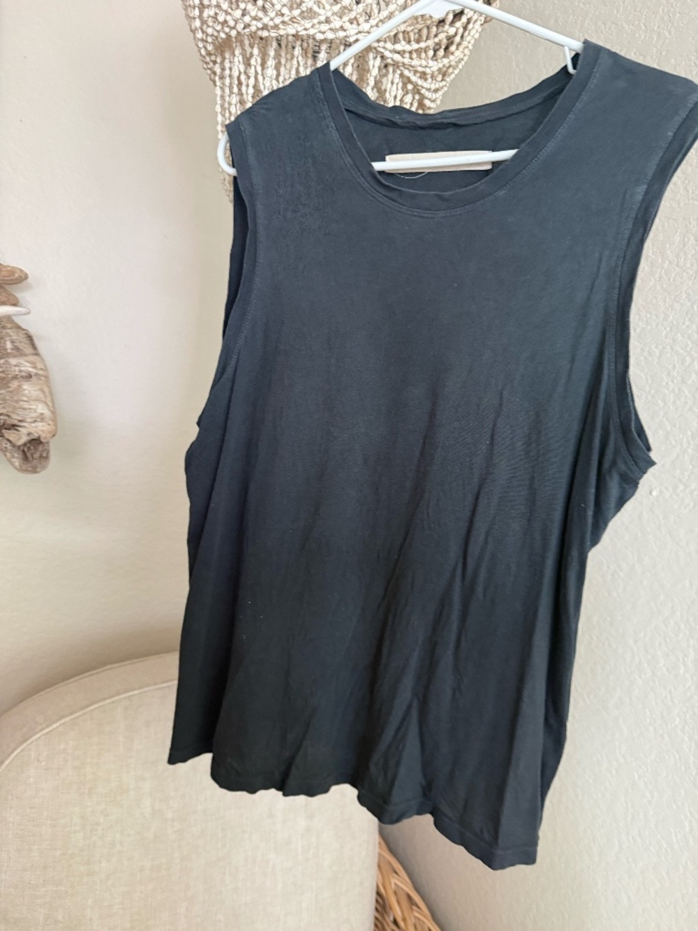 raquel allegra muscle tank